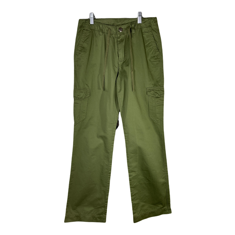 Garnet Hill Olive Green Sz 6 Cargo Pants